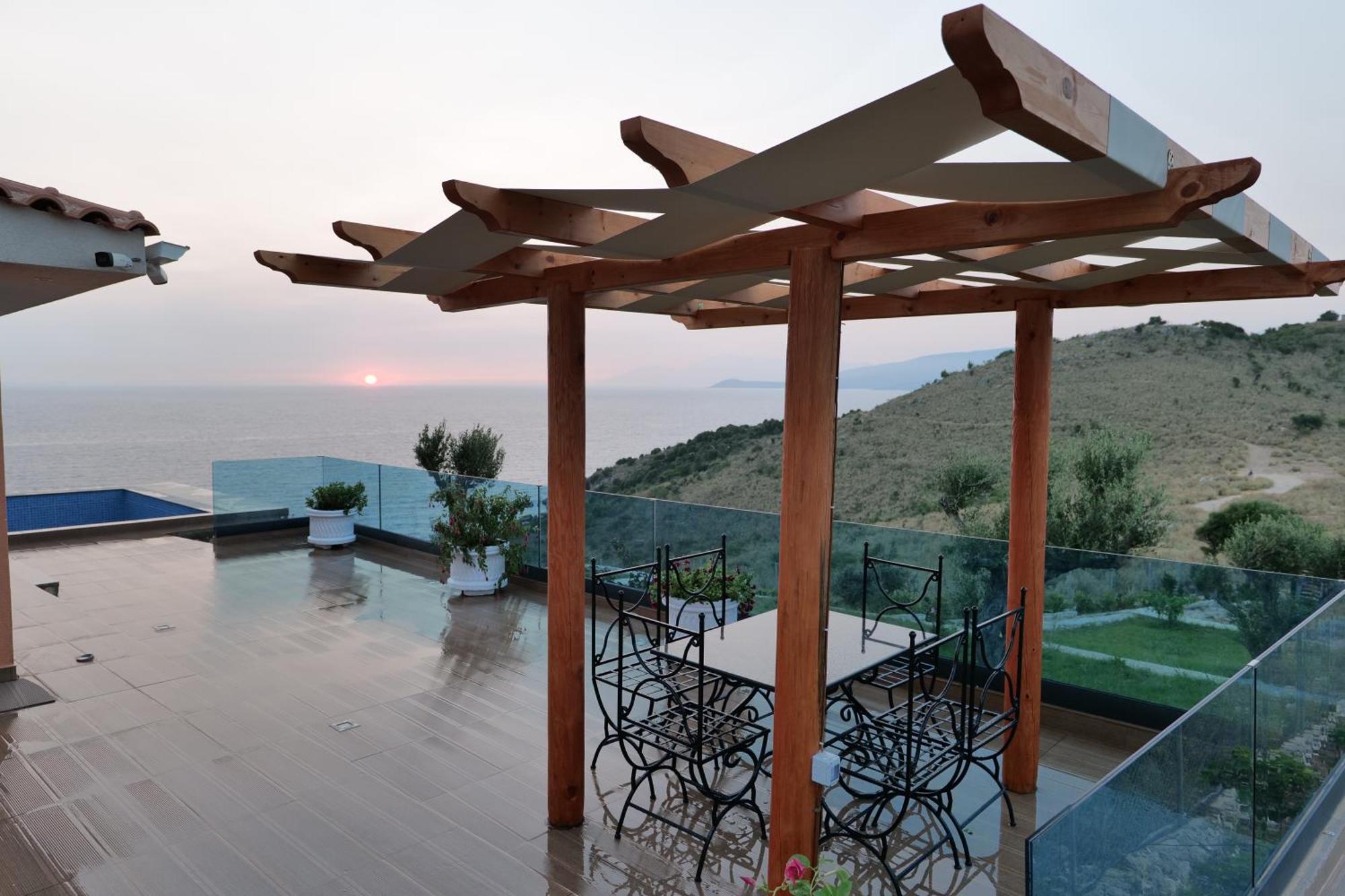 Twins Villa Sarandë Exterior foto